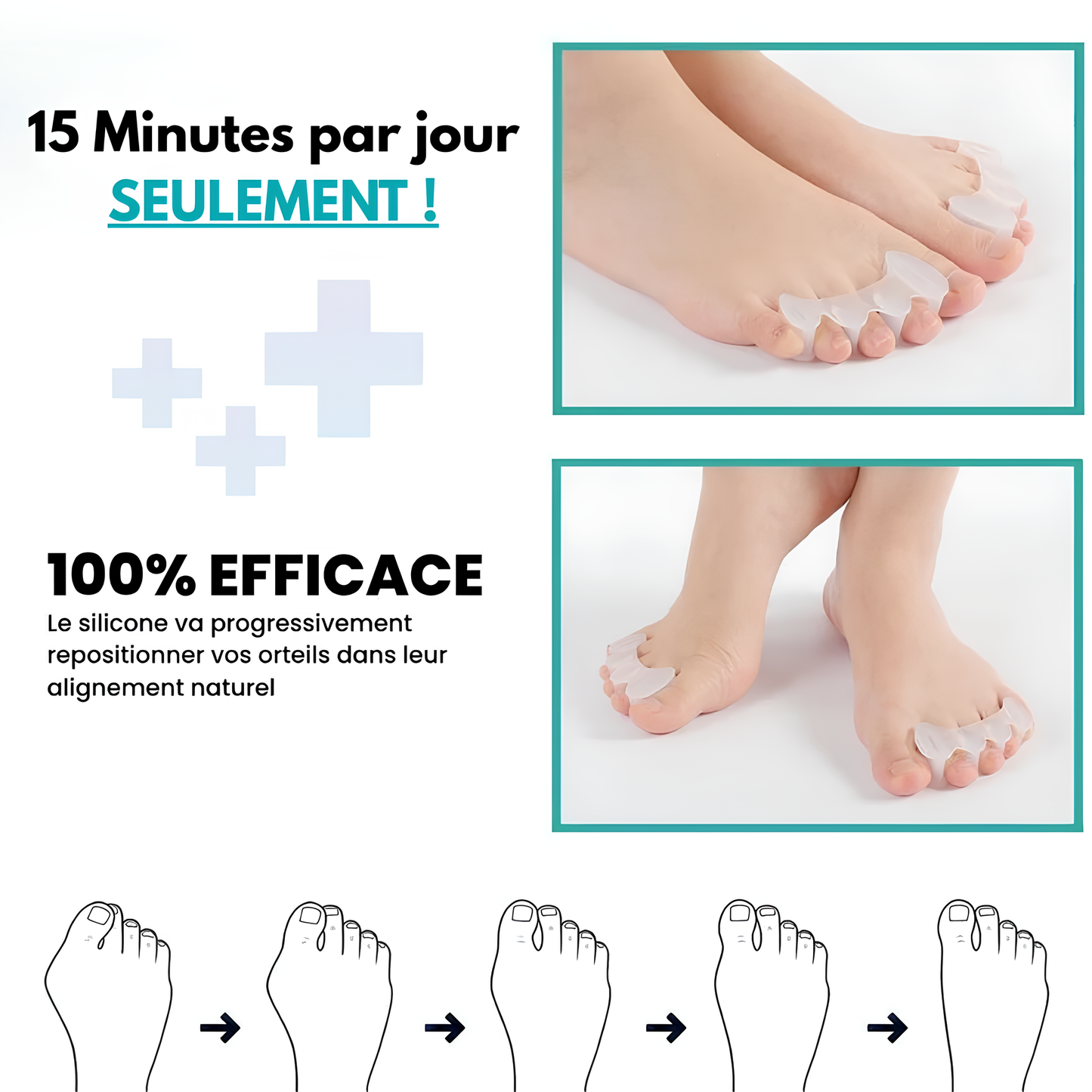 Séparateur d’orteils Wellare™