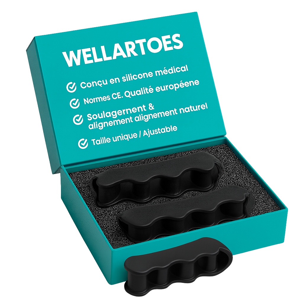 Séparateur d’orteils Wellare™